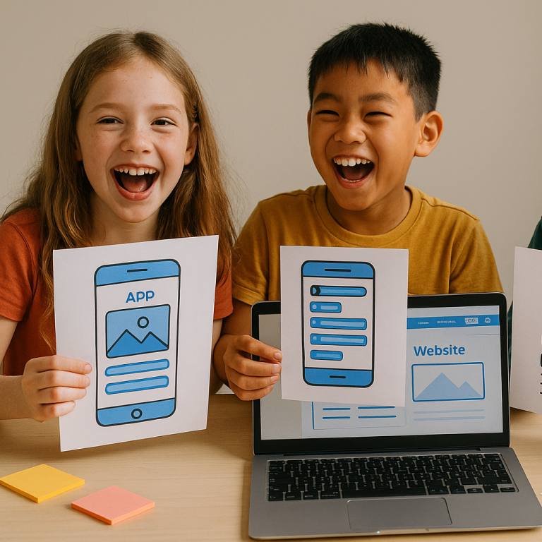 Kids building app